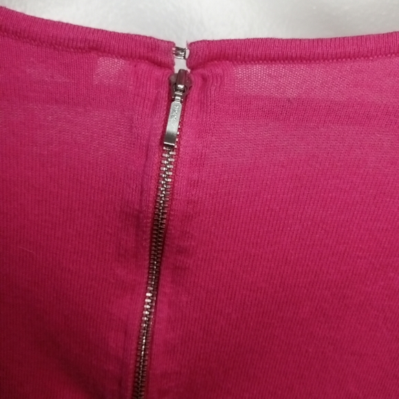 Women's fuschia top by Loft sz M - Picture 4 of 5